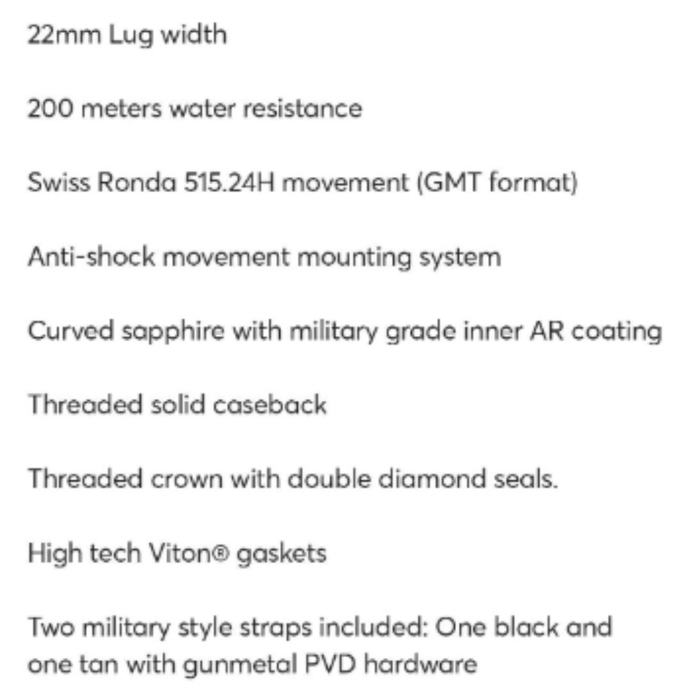 Lum-Tec Combat B38 GMT Watch - Picture 7 of 14